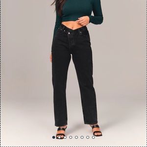 Abercrombie high rise dad jeans. Brand new!